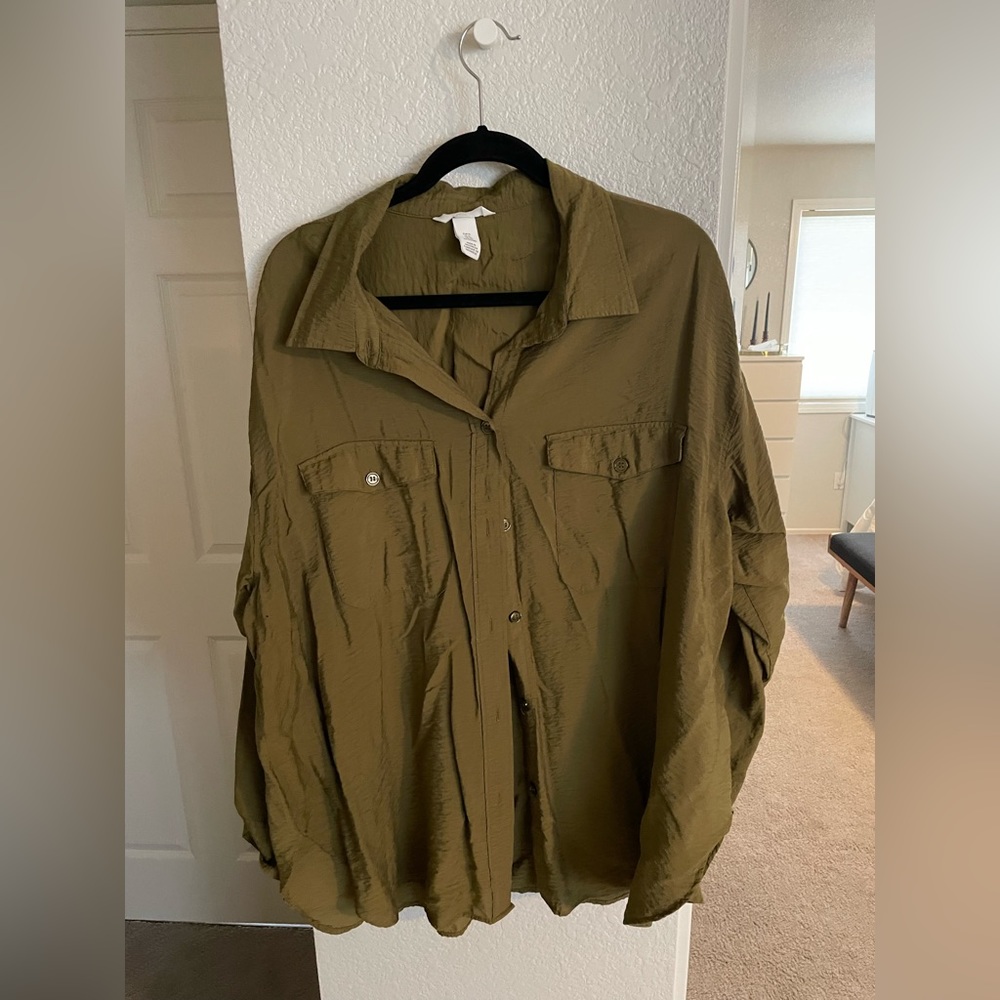 H&M Oversized Button-Down
